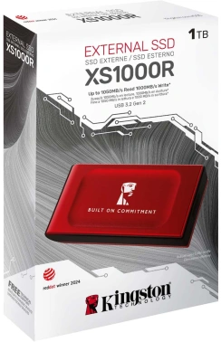 Накопитель SSD Kingston USB3.2 Gen2 1TB SXS1000R/1000GA