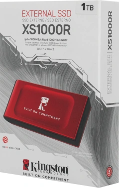 Накопитель SSD Kingston USB3.2 Gen2 1TB SXS1000R/1000GA