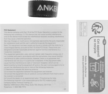 Кабель Anker A81F6H21 USB Type-C (m)-USB Type-C (m) 1.8м белый коробка