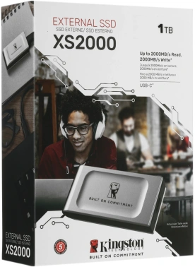 Накопитель SSD Kingston USB3.2 Gen2x2 1TB SXS2000/1000GA