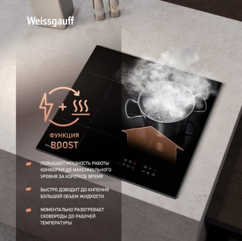 Индукционная варочная поверхность Weissgauff HI 430 BM
