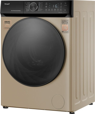 Стиральная машина Weissgauff WM 59411 Direct Drive Inverter Steam Champagne