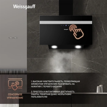 Вытяжка каминная Weissgauff Zibal 60 BLX