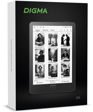 Электронная книга Digma A6 plus