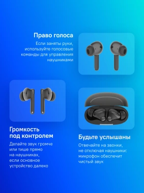 Гарнитура внутриканальные Tecno Buds 4 Air BD04