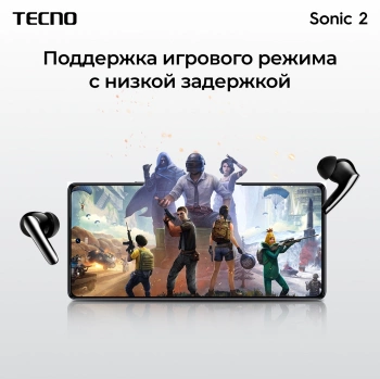 Гарнитура внутриканальные Tecno Sonic 2 SC02