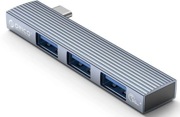 Разветвитель USB-C Orico AH-W13-GY-BP
