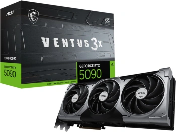 Видеокарта MSI PCI-E 5.0  RTX 5090 32G VENTUS 3X OC