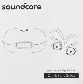 Гарнитура внутриканальные Anker Soundcore Sport X20