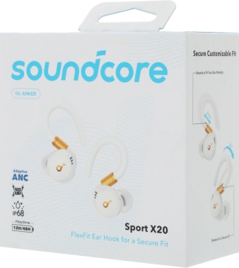 Гарнитура внутриканальные Anker Soundcore Sport X20