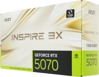 Видеокарта MSI PCI-E 5.0  RTX 5070 12G INSPIRE 3X
