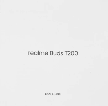Гарнитура внутриканальные Realme Buds T200