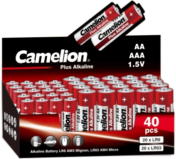 Батарея Camelion Plus Alkaline 20LR6 + 20LR03-CB