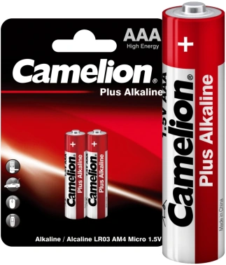 Батарея Camelion Plus Alkaline LR03-BP2