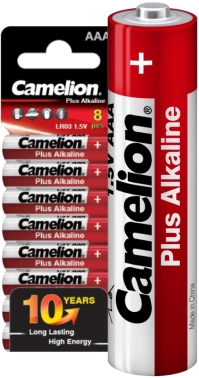 Батарея Camelion Plus Alkaline LR03-SP8