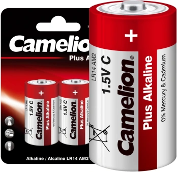 Батарея Camelion Plus Alkaline LR14-BP2