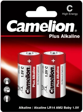 Батарея Camelion Plus Alkaline LR14-BP2