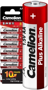Батарея Camelion Plus Alkaline LR6-SP8