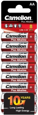 Батарея Camelion Plus Alkaline LR6-SP8