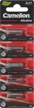 Батарея Camelion Plus Alkaline A27-BP5
