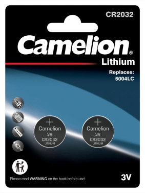 Батарея Camelion Lithium CR2032-BP2