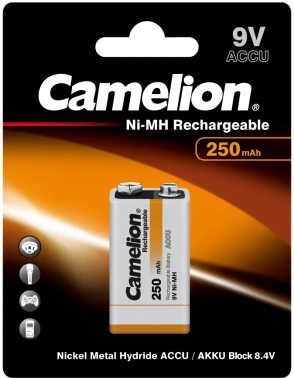 Аккумулятор Camelion NH-9V250BP1