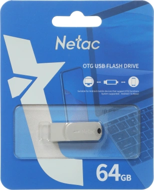 Флеш Диск Netac 64GB U785C