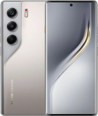 Смартфон Tecno Camon 40 Pro 256Gb 8Gb титан моноблок 3G 4G 2Sim 6.78