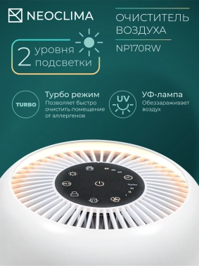 Воздухоочиститель Neoclima NP170RW