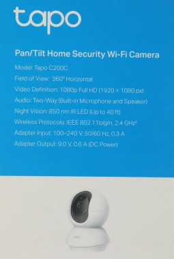 Камера видеонаблюдения IP TP-Link  Tapo C200C