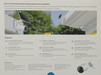 Камера видеонаблюдения IP TP-Link  Tapo C460 Kit