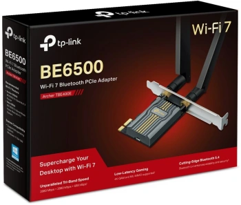 Сетевой адаптер Wi-Fi + Bluetooth TP-Link Archer TBE400E