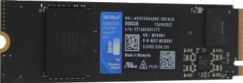 Накопитель SSD WD PCIe 4.0 x4 500GB WDS500G4B0E SN5000