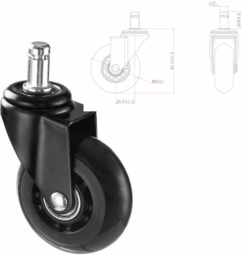 Набор колес Brabix  533087