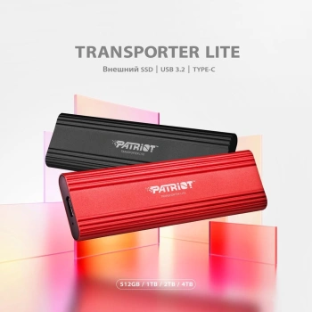 Накопитель SSD Patriot USB3.1 512GB PTPL512GPECB Lite