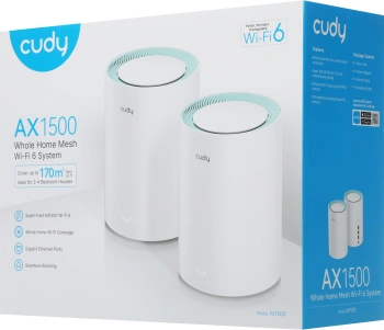 Бесшовный Mesh роутер Cudy M1500