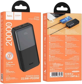 Мобильный аккумулятор Hoco  J136A