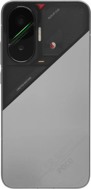 Смартфон Xiaomi Poco F7 256Gb 12Gb серебристый моноблок 3G 4G 2Sim 6.83