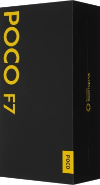 Смартфон Xiaomi Poco F7 256Gb 12Gb белый моноблок 3G 4G 2Sim 6.83