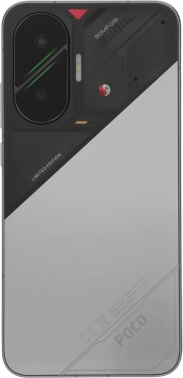 Смартфон Xiaomi Poco F7 512Gb 12Gb серебристый моноблок 3G 4G 2Sim 6.83