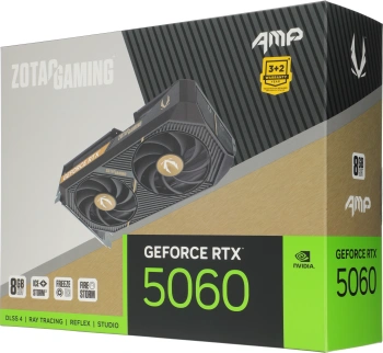 Видеокарта Zotac PCI-E 5.0  RTX 5060 AMP