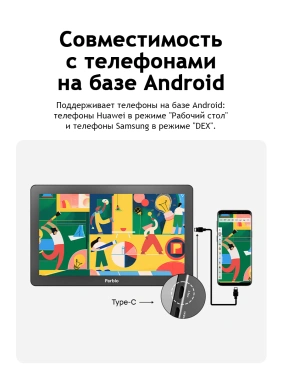 Графический планшет-монитор Parblo Coast16 Pro Gen 2