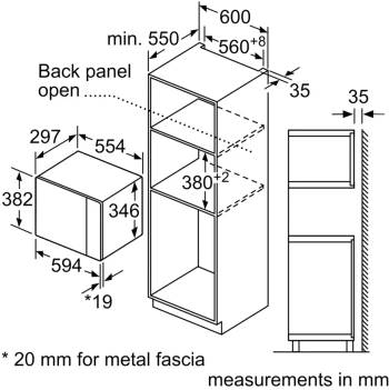 Микроволновая печь Bosch BFL524MB2
