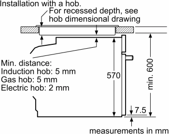 Духовой шкаф Электрический Bosch Serie 4 HUA736ER0