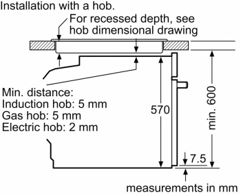 Духовой шкаф Электрический Bosch Serie 4 HUA736EV0T