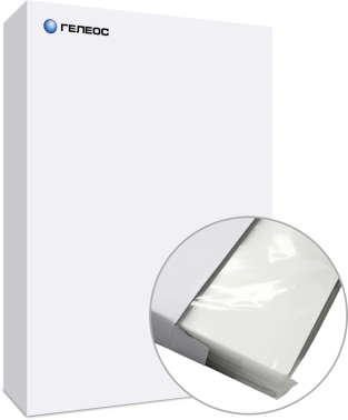 Пленка для ламинирования Heleos 80мкм A6 (100шт) глянцевая 111x154мм  LPA6-80