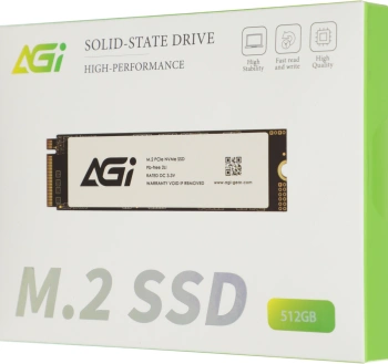 Накопитель SSD AGi PCIe 3.0 x4 512GB AGI512GIMAI298-CB