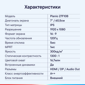Монитор IRU 27