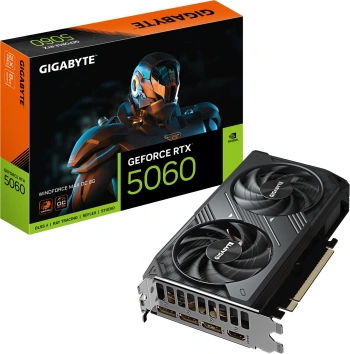 Видеокарта Gigabyte PCI-E 5.0  GV-N5060WF2MAX OC-8GD 1.0
