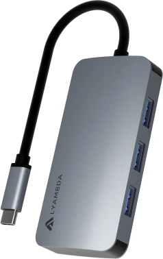 Разветвитель USB-C Lyambda LC118